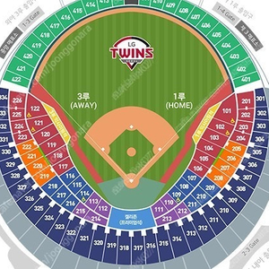 9월 20일(금) LG vs 두산 3루 레드석 122블록 2연석