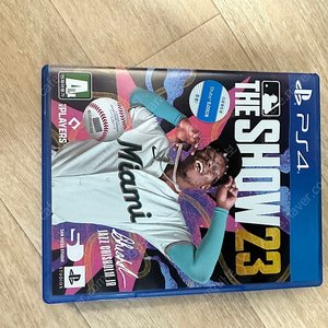 PS4(플스4) 더쇼23 mlb2023 the show23 팝니다.