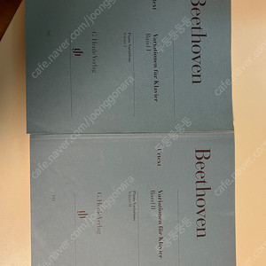 Beethoven Piano Variations Volume 1,2 헨레