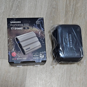 삼성 외장 SSD T7 Shield 1TB 베이지 미개봉 새상품