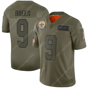 XL] NFL 나이키 LIMITED 져지 뉴올리언스 세인츠 살루트 투 서비스 (no.9 Drew Brees)