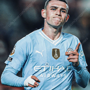 2023-24 Manchester City Home Shirt Foden #47 맨체스터시티 포든 홈셔츠 축구 유니폼 레플리카 맨시티 클럽월드컵 풀패치 버전 770438-01 Pu