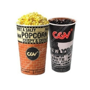 CGV 싱글세트( 팝콘M+콜라M)