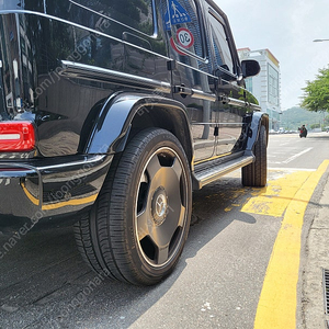 벤츠 g63 amg 떡판휠 st 22인치 피넬리 타이어