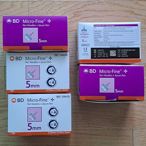 펜니들 BD Micro-Fine 5mm 판매합니다