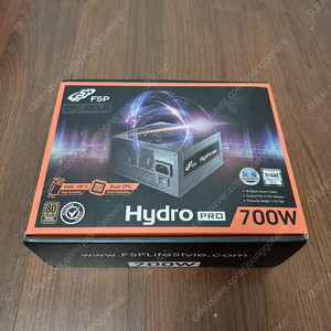 FSP hydro pro 700 w 80 plus bronze 판매합니다.