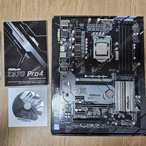 i5 8600k + asrock z370 pro 4 팝니다.