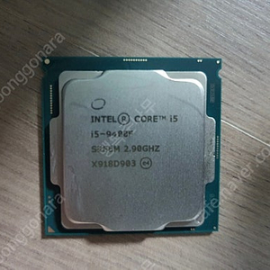 cpu I5 9400F+메인보드 B365M-A 11만 팝니다