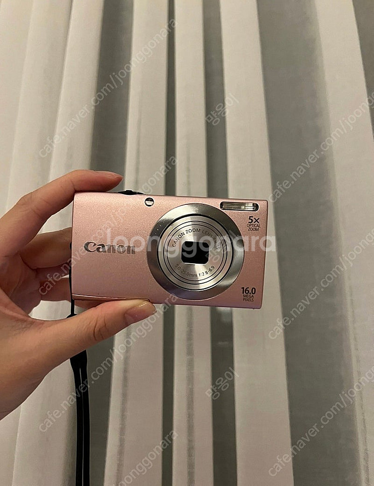 캐논 파워샷 A2400 IS 핑크 디지털카메라--3