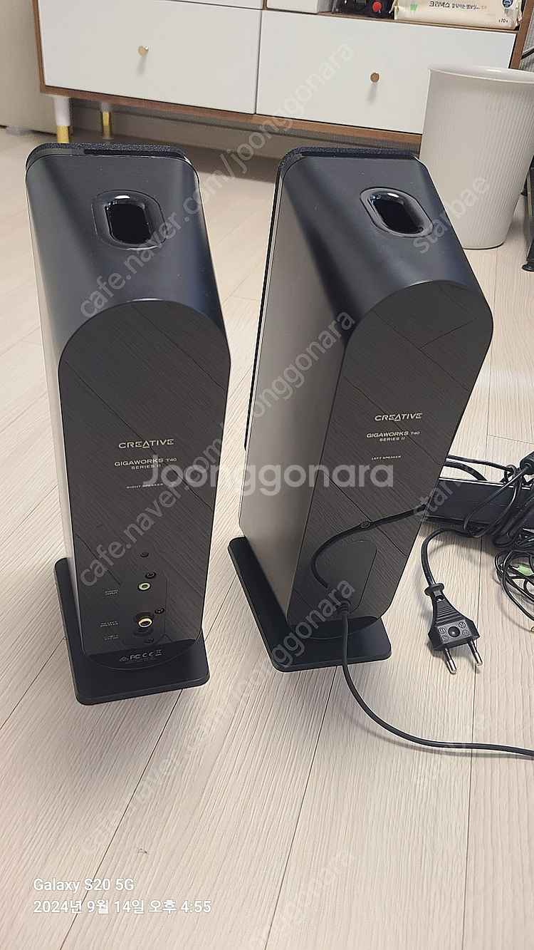 PC용 스피커 - 크리에이티브 T40 스피커--1