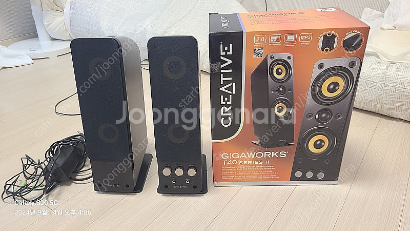 PC용 스피커 - 크리에이티브 T40 스피커--2