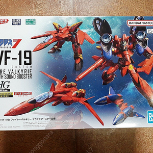 HG 1/100 VF-19 파이어 발키리 사운드 부스터 장비 판매합니다.