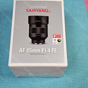 삼양 AF 85mm F1.4 FE(소니 마운트) 1세대 팝니다.(삼양 85.4)