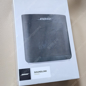 BOSE 사운드링크 컬러 2 블루투스 스피커. 검정색. 미개봉. 정발.