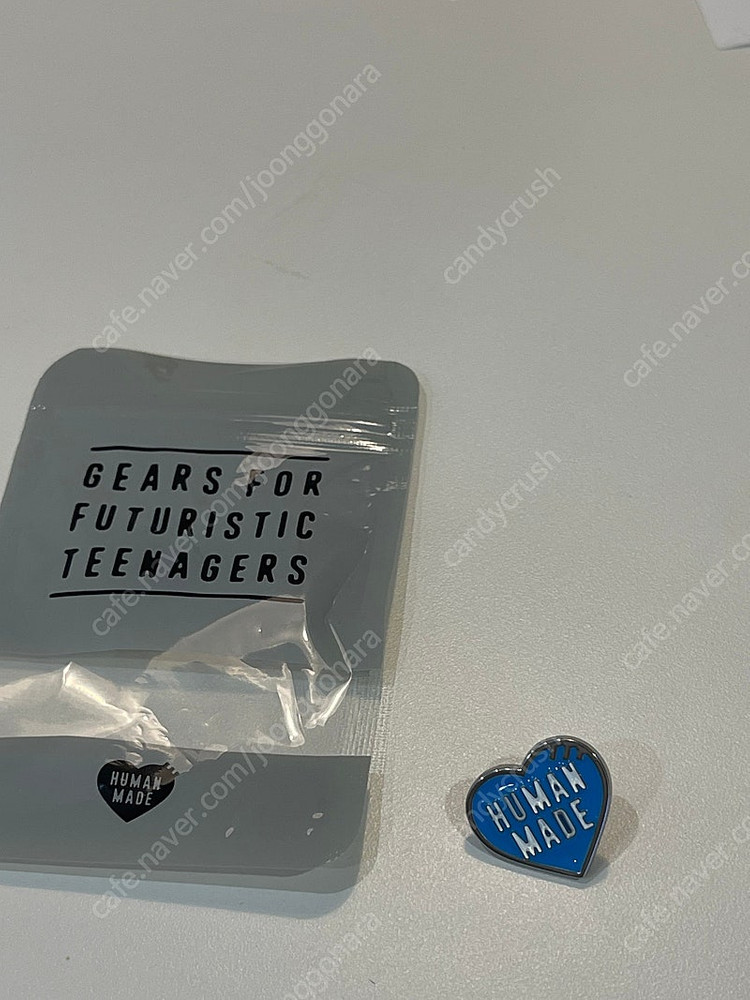 휴먼메이드(Human Made) 하트 핀 3종--3