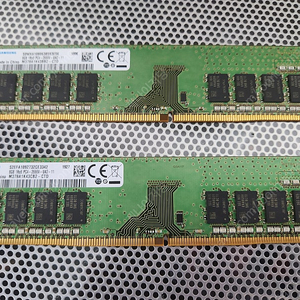 삼성 데스크탑 램 ddr4 16기가 8기가×2