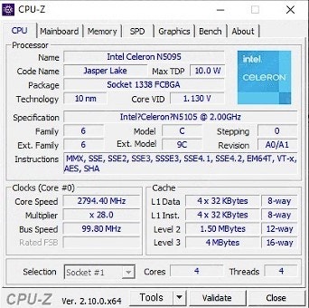 미니PC - Intel NUC11 ATKC4000--0