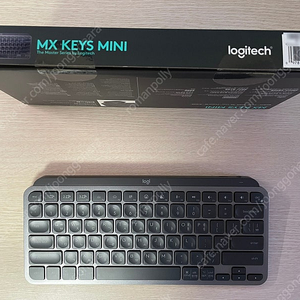 (택포) 로지텍 MX KEYS MINI 무선 키보드 국내 정품 (로지볼트 증정)