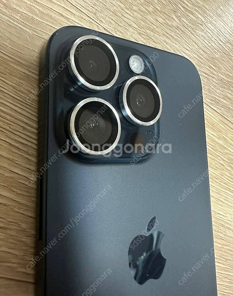 정품 아이폰 15 pro 256GB 블루티타늄--2