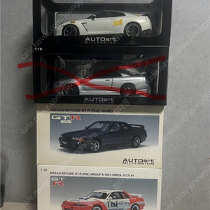 오토아트 gtr r32 nismo, r32 unisiajecs, r35 v-spec 팝니다.