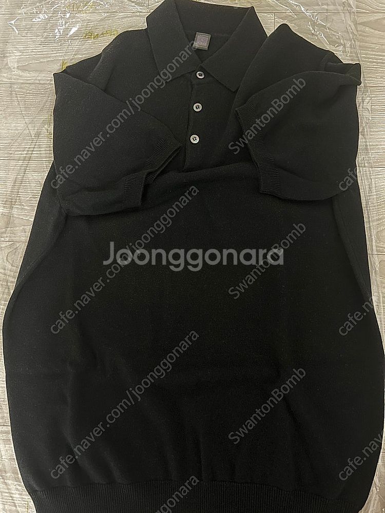 (일괄판매) 이올로 코튼 캐시 하프 카라 XL (블랙,...--2