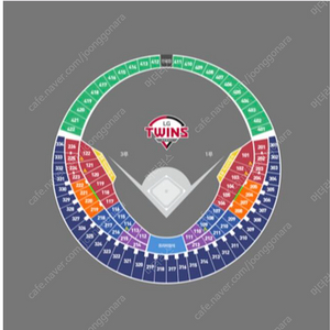 22일(일) 두산 대 엘지 3루 네이비 326블럭 통로 2연석 양도합니다.