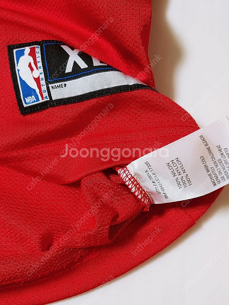 [3XL] 리복 시카고불스 윌리엄스 유니폼 레드652--3