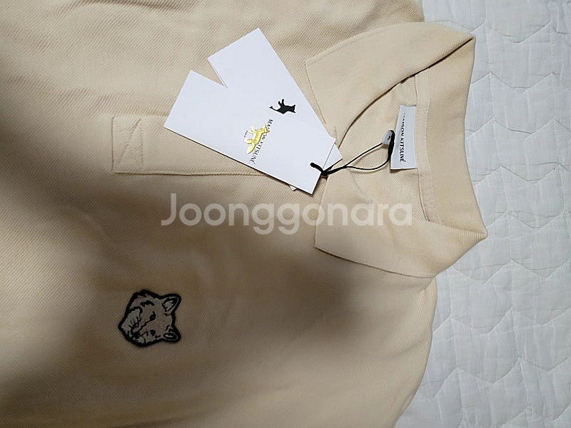 메종키츠네 반팔 정품. 미착용(선물가능), XL--2