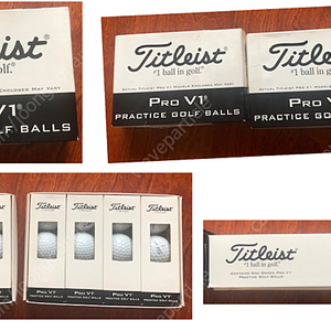 Titlelist ProV1 미사용 골프공 팝니다.