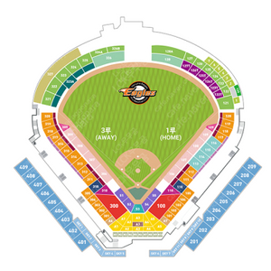 9.22 한화 vs 롯데 경기 1,3루 명당 최저가 판매합니다