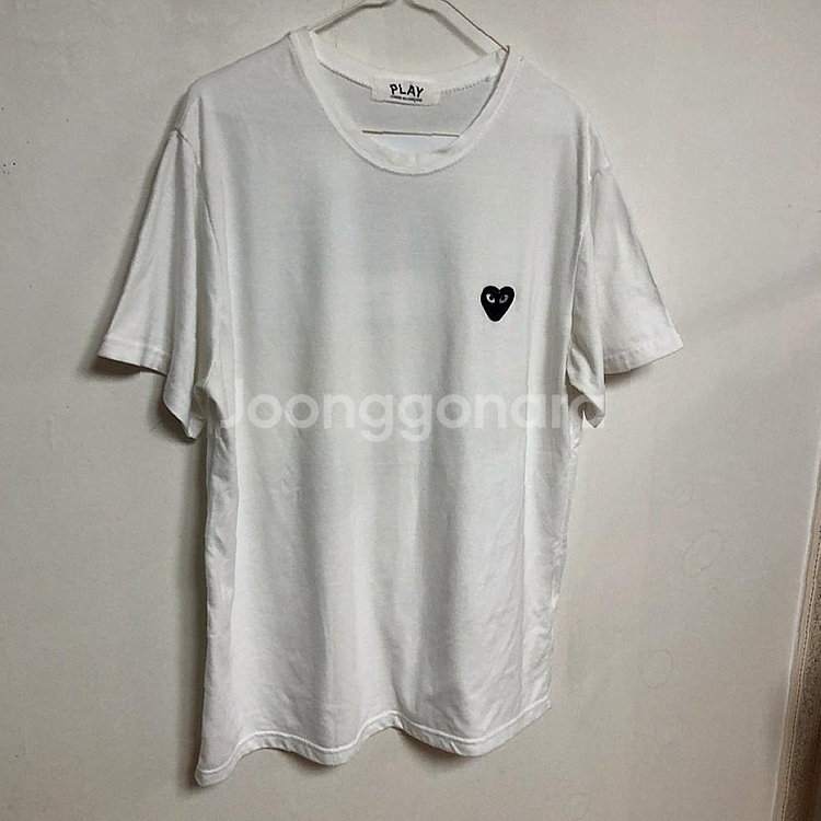 판매 꼼데가르송 남성 반팔티 105XL--1