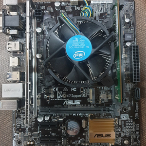 G3930 / asus h110m a m.2 / 삼성 ddr4 4G