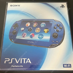 미사용 새제품 PS VITA 사파이어 블루 OLED 풀박스 플스 비타