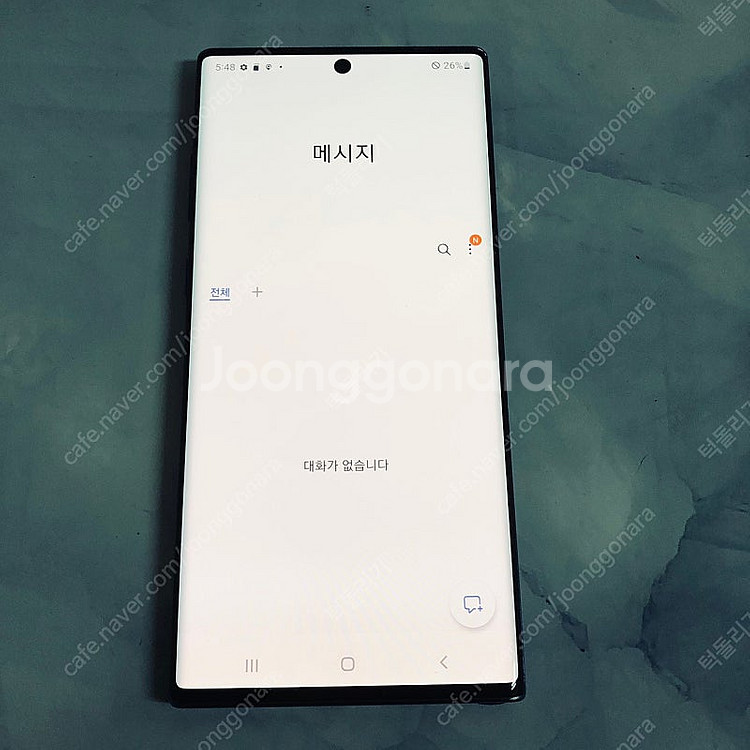 갤럭시 노트10플러스+ 블루 256기가 매우깨끗한기기 ...--3