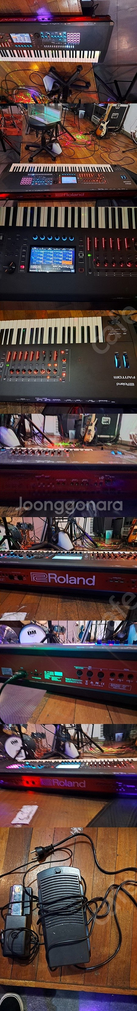 ROLAND FANTOM 8 신디사이저 판매합니다--1