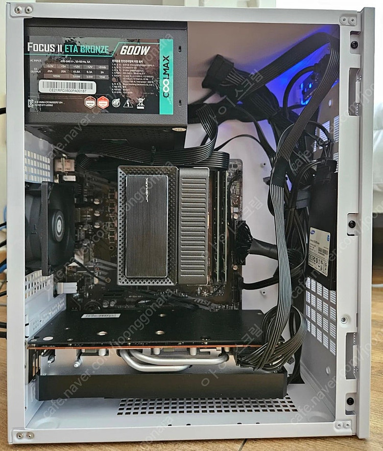 마이크로닉스 포커스2 파워 600W 새상품급 무상AS 2908까지--1