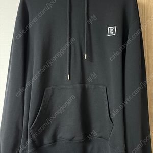 우영미 백로고 후드 50사이즈