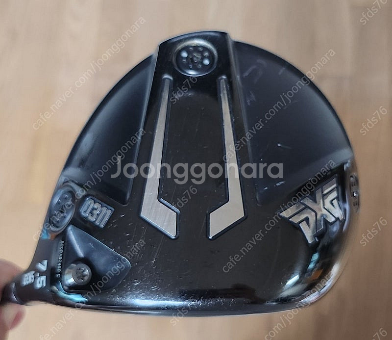 PXG Gen5 0311 드라이버 (7.5도) 및 무게추 8개--2