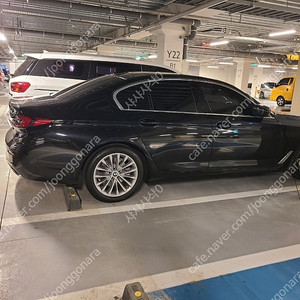 bmw 5시리즈 g30 520i 럭셔리 출고 휠 타이어 브릿지스톤 turanza T005