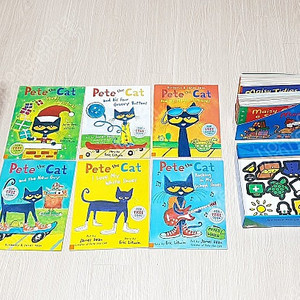 마마펜 + 메이지 maisy 36권 + pete the cat 6권