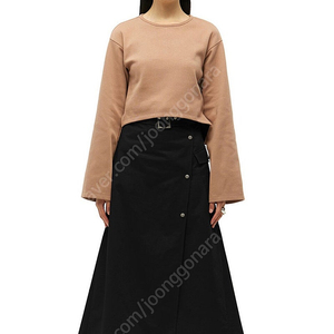 [추석특집: 제이청 j.chung] PLASTER COTTON SKIRT_black_M