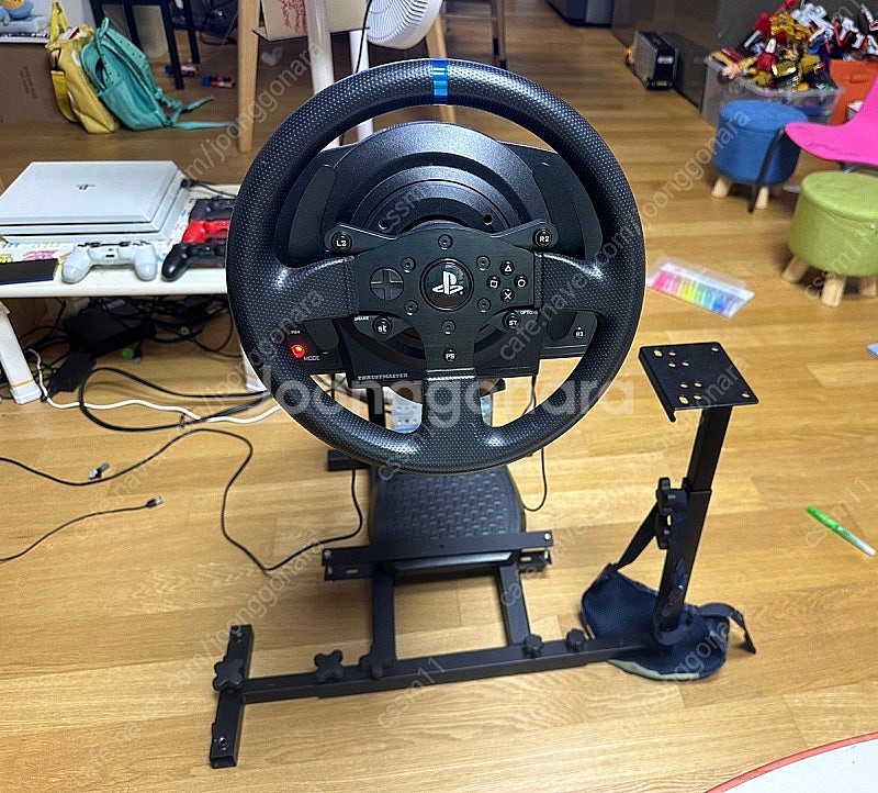 팝니다-트러스트마스터 / 레이싱 휠 / T300RS-2...--0
