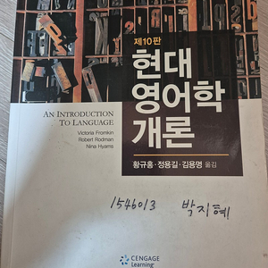 현대영어학 개론