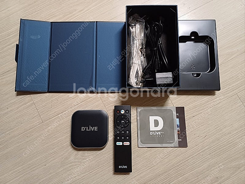 딜라이브 UHD H5 플러스 OTT 셋톱박스--1