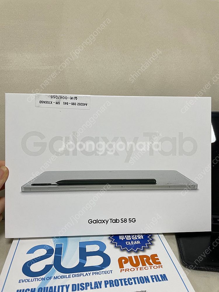 갤럭시탭S8 5G 128G 풀세트 거의새상품--2