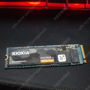 키오시아 EXCERIA G2 M.2 NVMe SSD 판매!