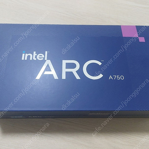 인텔 A750 그래픽카드 팝니다 INTEL