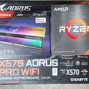 5950x, x570 aorus pro wifi, T-force DDR4 8gb 팝니다