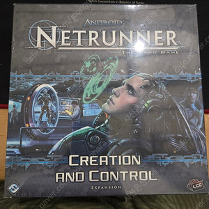 안드로이드 넷러너 카드게임 미개봉 새제품 Android Netrunner the card game creation and control