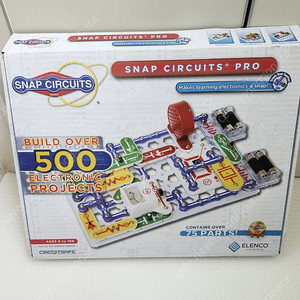 새상품. Snap circuits 스냅서킷 500 창의 과학교구(전기회로)